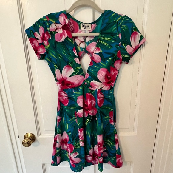 Show Me Your MuMu floral mini dress - Picture 3 of 6